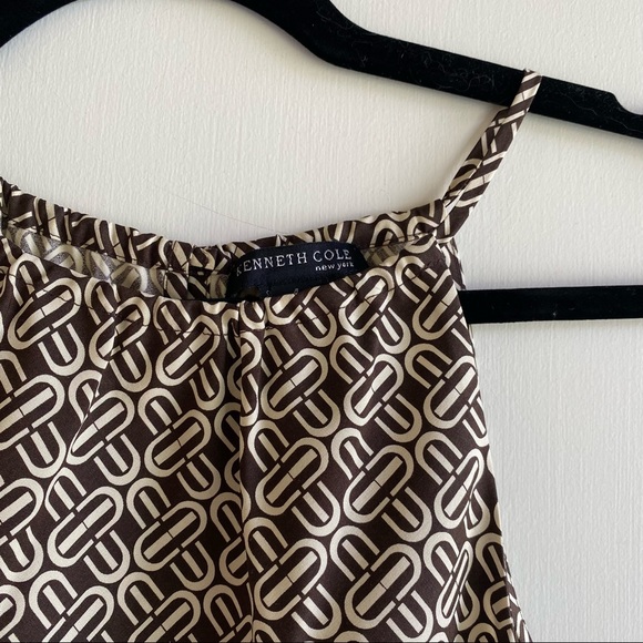 Kenneth Cole NY Silk Halter Top XS - Picture 2 of 8
